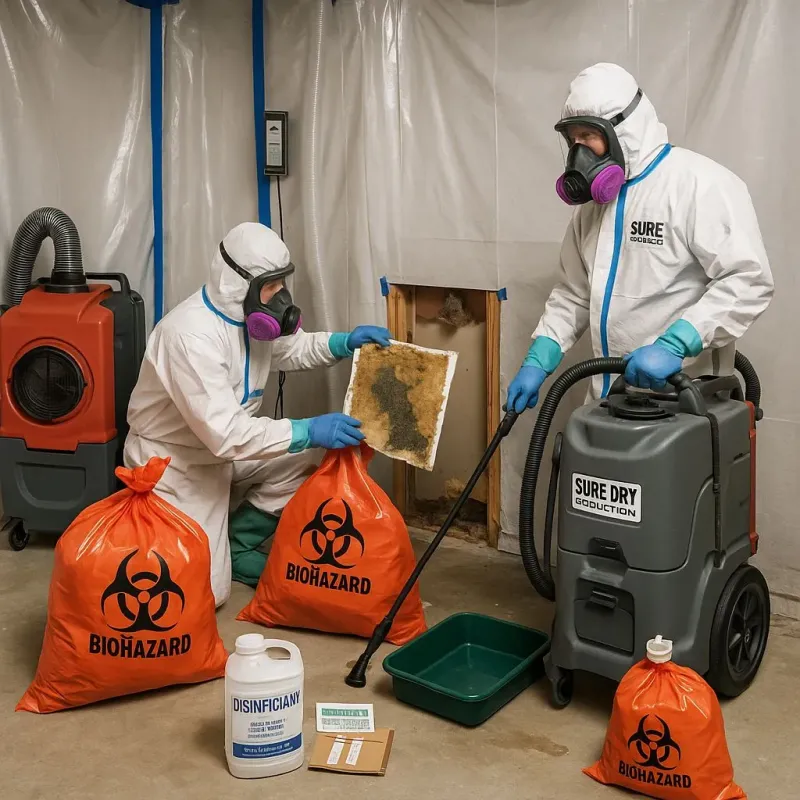 Contaminated Water Handling Protocols process in Burnett County, WI