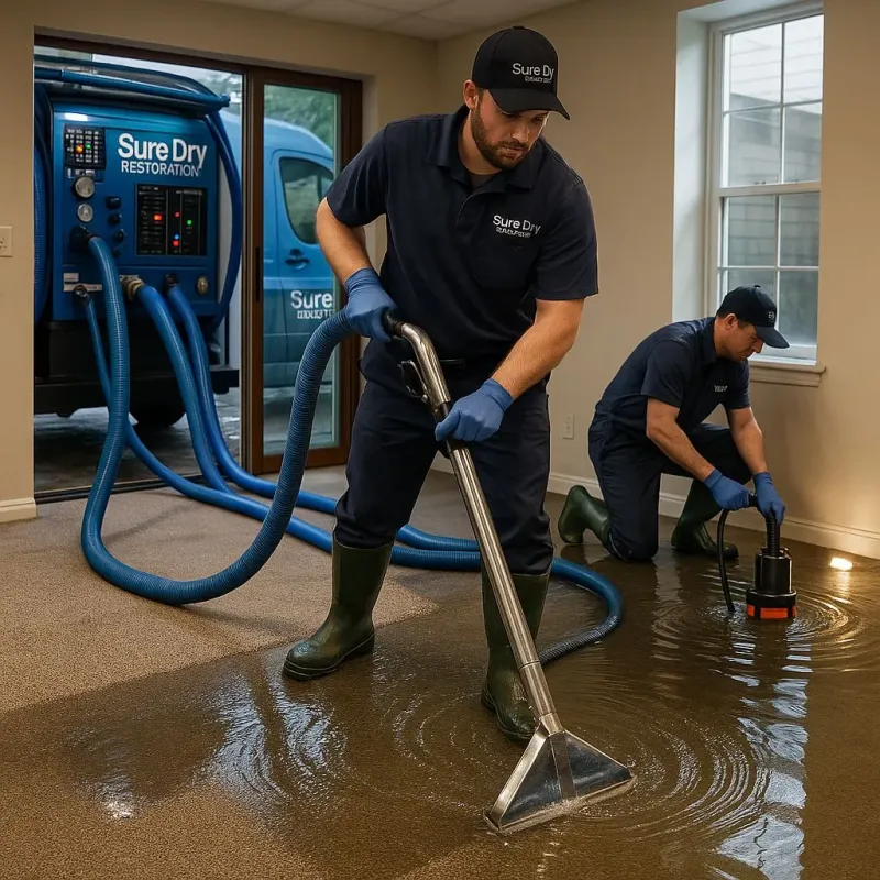 Water Extraction and Removal process in Burnett County, WI